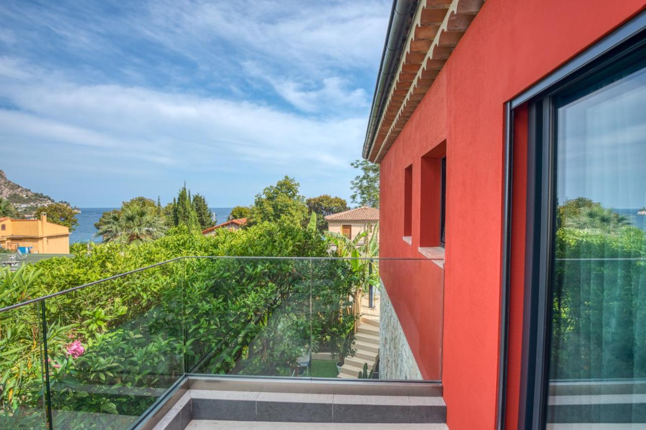 אזה Deluxe Villa Graziella 200 M From The Beach מראה חיצוני תמונה