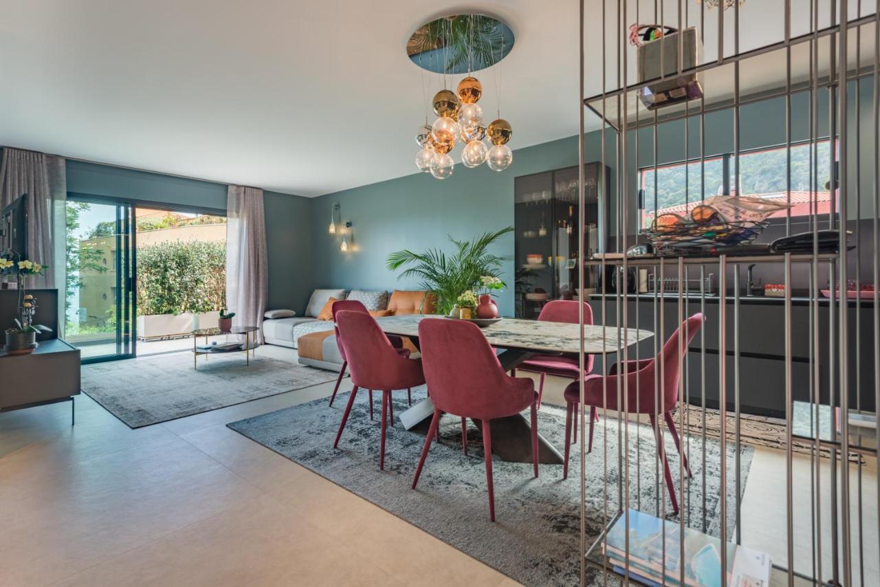 אזה Deluxe Villa Graziella 200 M From The Beach מראה חיצוני תמונה