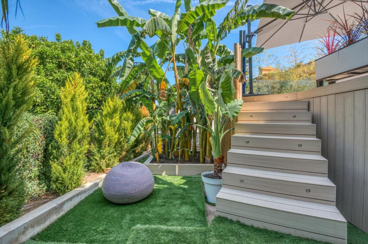 אזה Deluxe Villa Graziella 200 M From The Beach מראה חיצוני תמונה