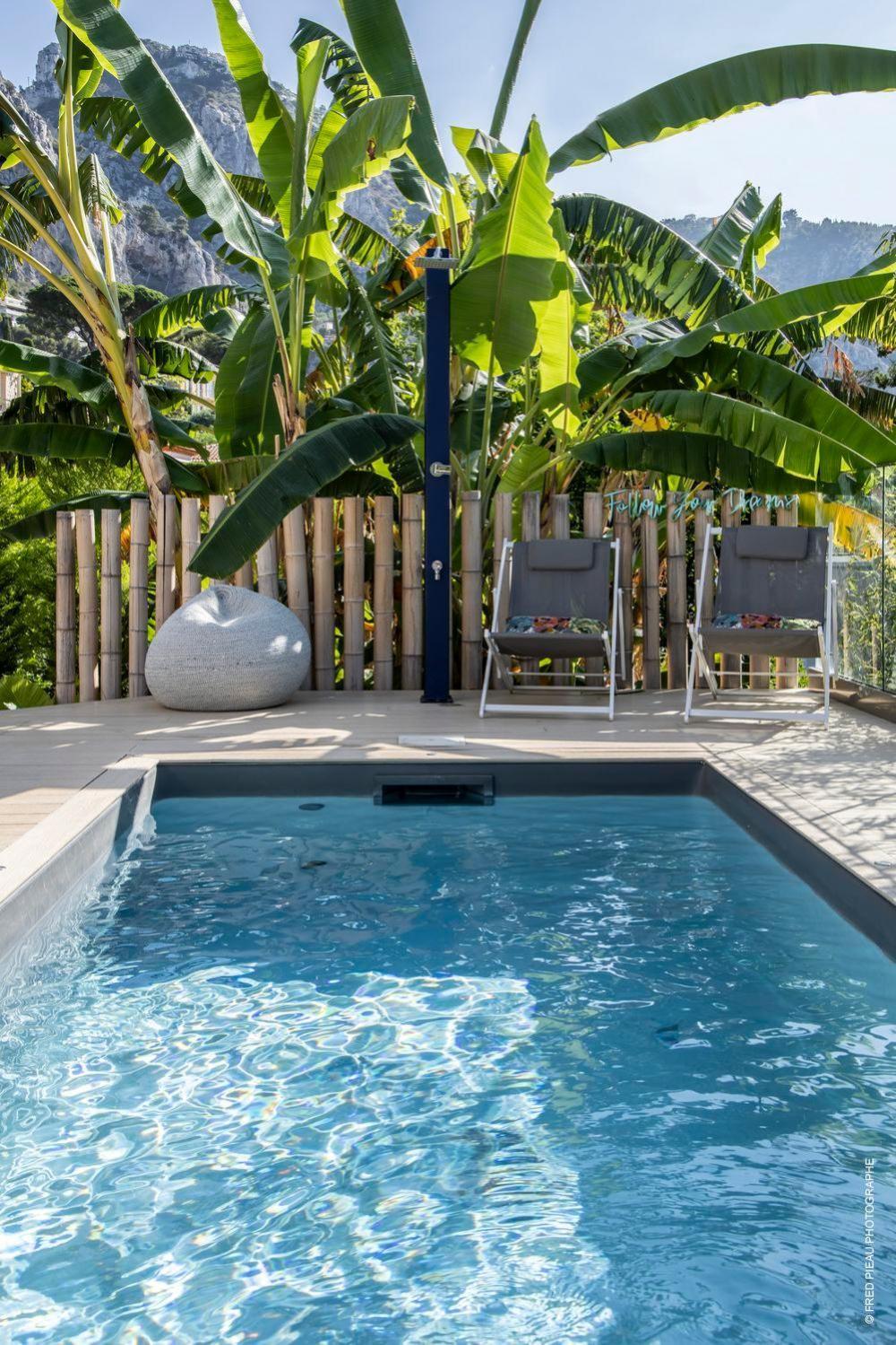 אזה Deluxe Villa Graziella 200 M From The Beach מראה חיצוני תמונה