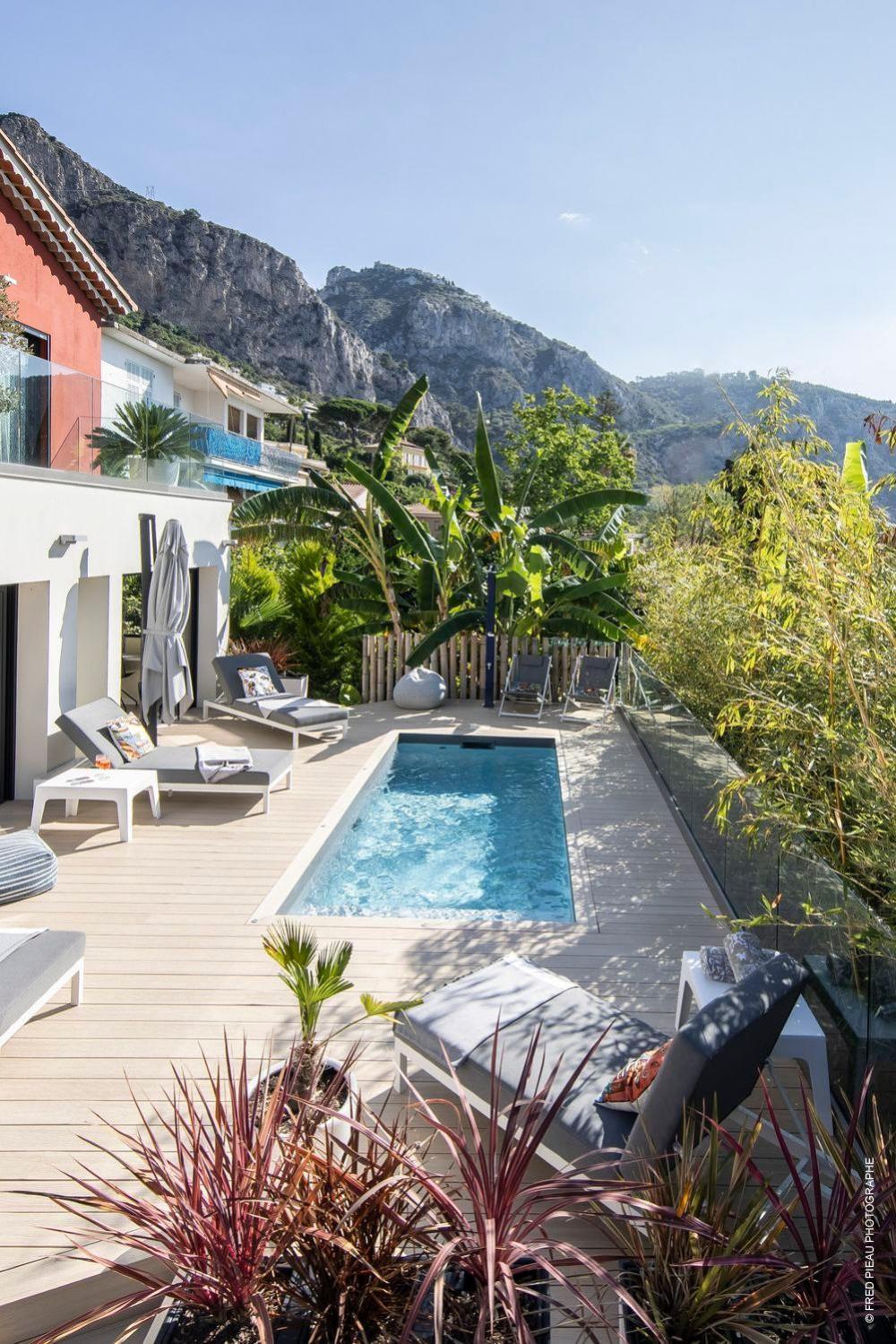 אזה Deluxe Villa Graziella 200 M From The Beach מראה חיצוני תמונה